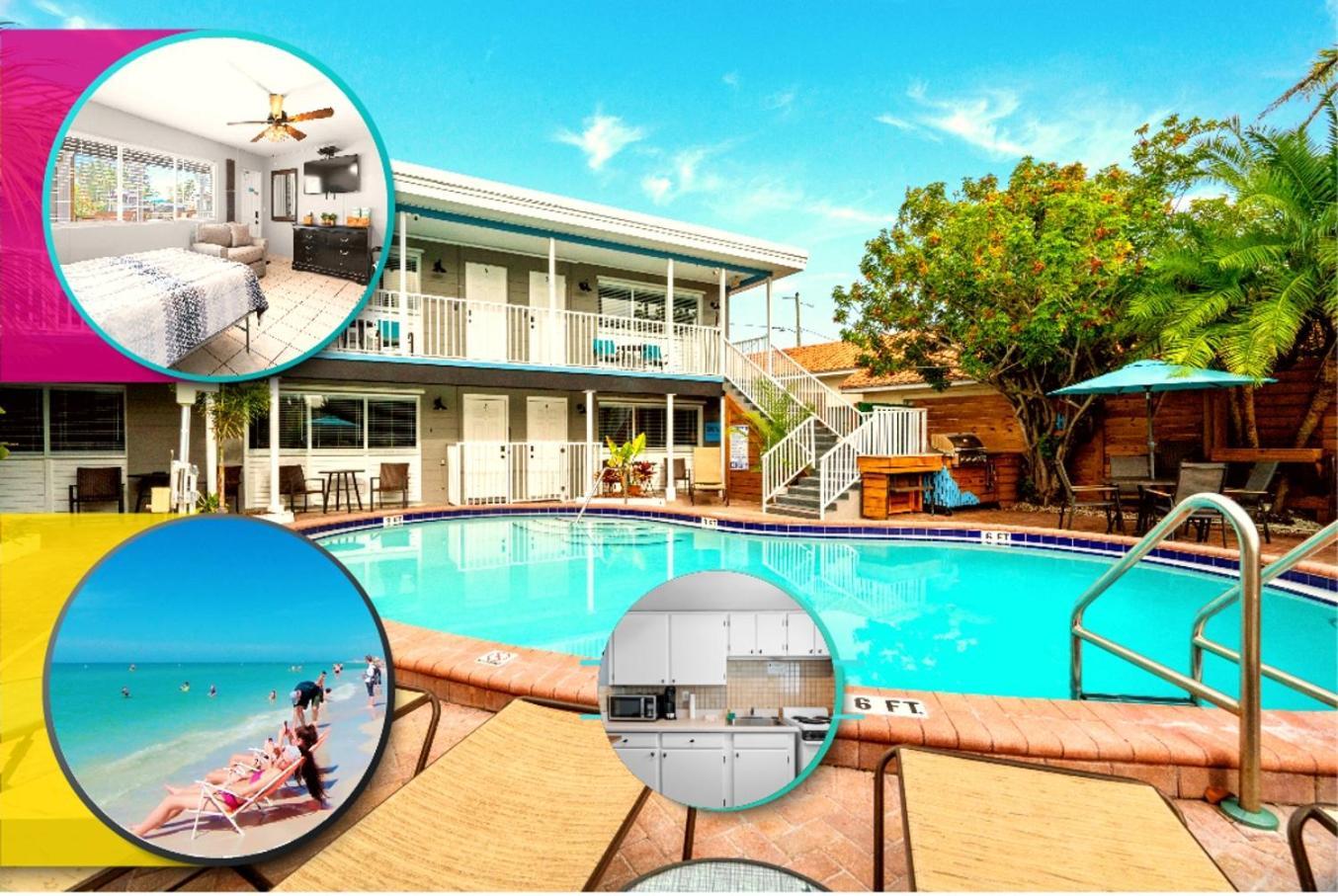 Boutique Beach Retreat St. Pete Beach Buitenkant foto
